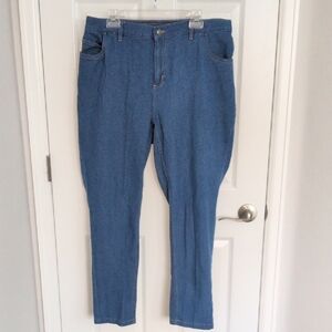 Woman Within Straight Leg Jeans - 18W